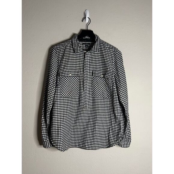 J. Crew Mercantile Gingham Shirt Jacket Size S - Picture 2 of 11